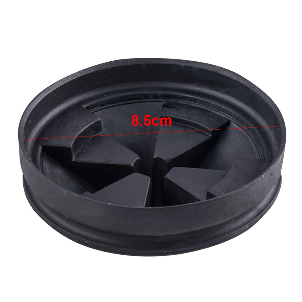 2Pcs Kitchen Food Waste Disposer Rubber Ring Cover Disposer Parts Anti-corrosion Anti-splash Gum Rubber Ring