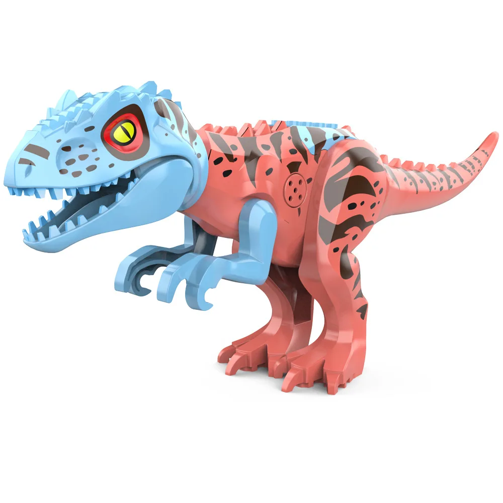2 шт. Парк Юрского периода Раптор динозавры Tanystropheus спинозавр Indoraptor Baryonyx фигурки строительные блоки кирпичи детские игрушки