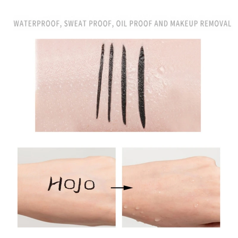 Hot Waterproof Sweatproof Star Diamond Eyeliner Smudge-proof Long-lasting Easy To Use Liquid Eye liner Makeup