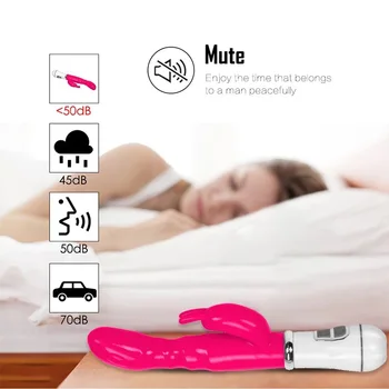 12 Speed Strong Rabbits Vibrator Clitoris Stimulator Double G-spot Massager Sex Toys For Women Female Masturbator Sex Shop 5