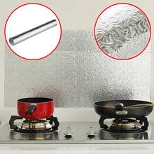 Плита украшения для кухни практичный шкаф влагостойкая пергаментная водостойкая Настенная Наклейка алюминиевая фольга, пленка аксессуары