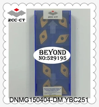 

ZCC DNMG150404-DM YBC251 DNMG150404 DNMG 150404 Carbide Inserts Lathe Cutter Lathe Tools for Turning Tool Holder utensili tornio