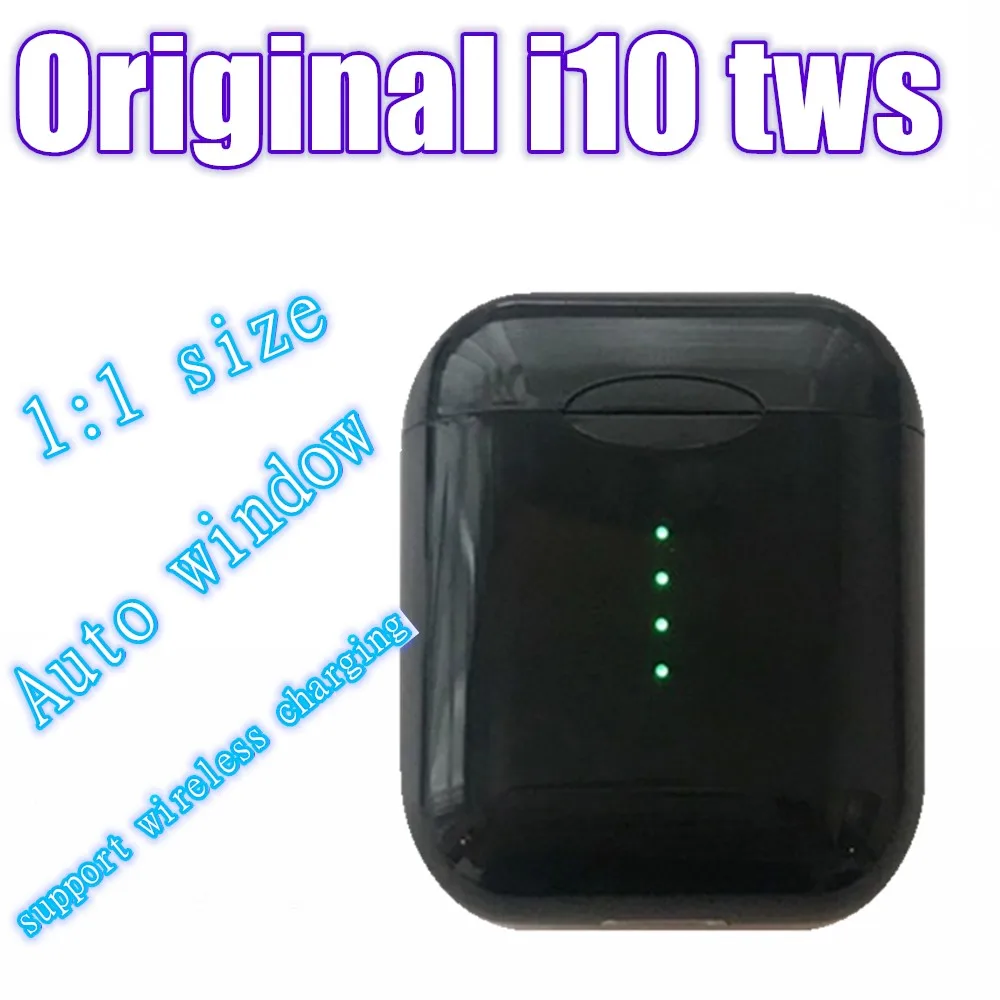 Оригинальные 1:1 реплики i10 tws i110s сенсорные bluetooth наушники Беспроводная гарнитура