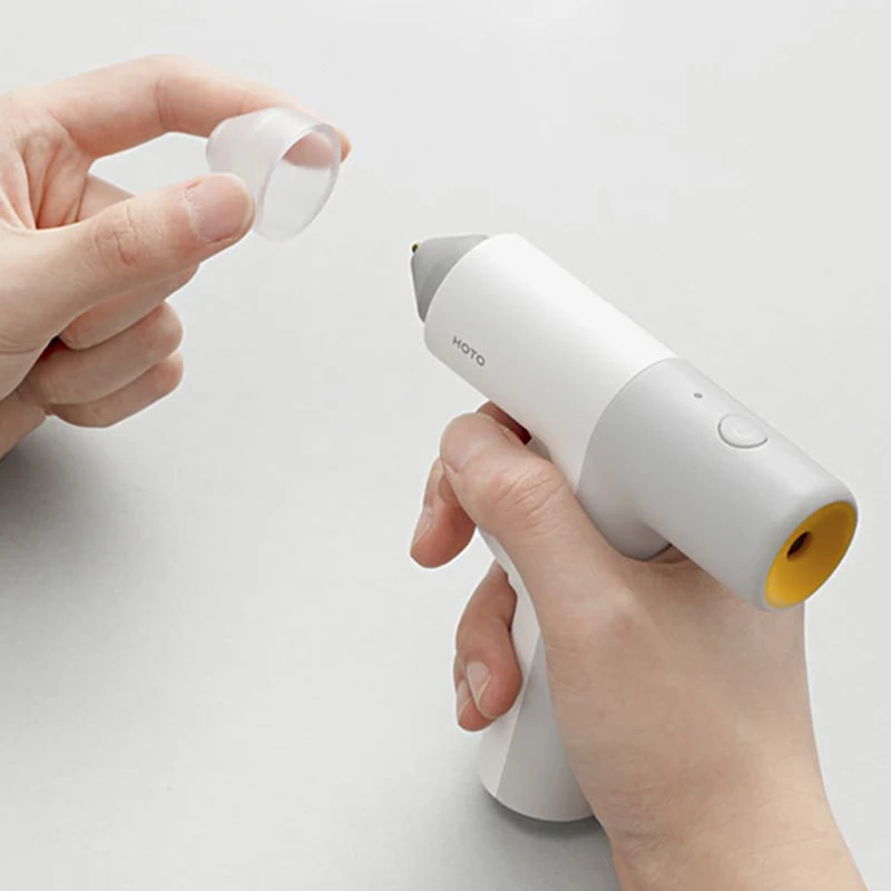 HOTO QWRJQ001 Hot Melt Glue Gun Lithium Battery 4V Cordless Glue With Stick 125mm Home DIY Household Electric Heat Tools hot melt glue gun,hot glue gun,cordless glue gun