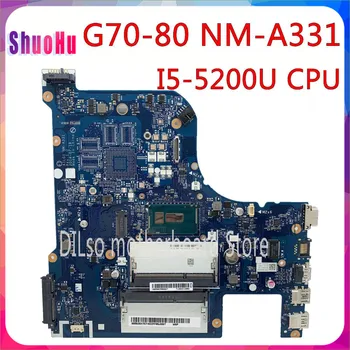 

KEFU NM-A331 for Lenovo G70-80 B70-80 Z70-80 Z70-70 Motherboard DDR3 HM76 Intel Integrated 90 Days