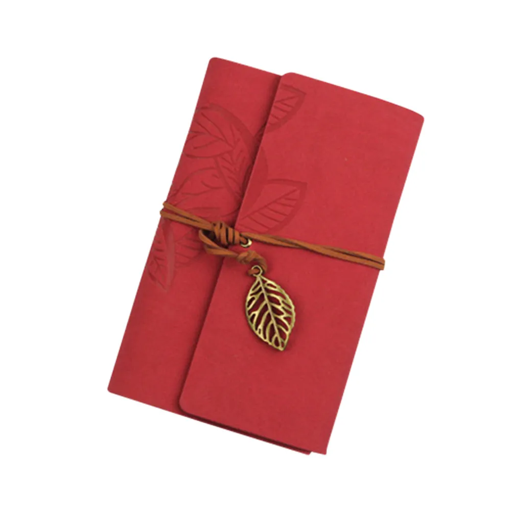 Классическая крафт-бумага ремешок лист тетрадь подходит для офиса или школы творческий Дневник Книга подарок портативный ноутбук - Цвет: E