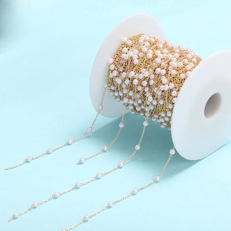 

Gold Color DIY Handmade Craft Making Fashion Accessories Gifts Necklaces Bracelets Beads Golden Chains Jewelry Findings