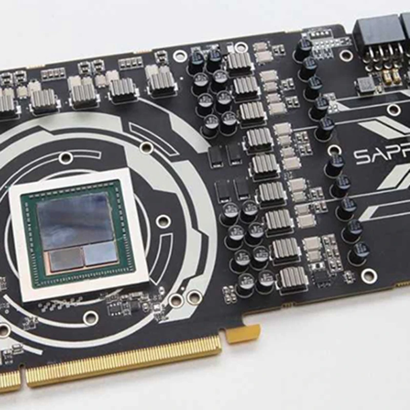 Использование водяного блока для сапфира Nitro+ Radeon Rx Vega 64 8Gb Hbm2(11275-03-40G) полное покрытие Gpu медный радиатор блока Rgb