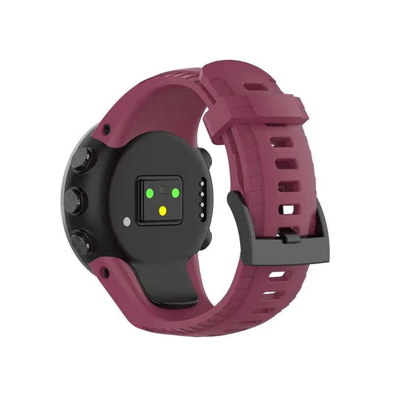 Soft Silicone Watchband Durable Wrist Strap for Suunto 5 Smart Watch Accessories