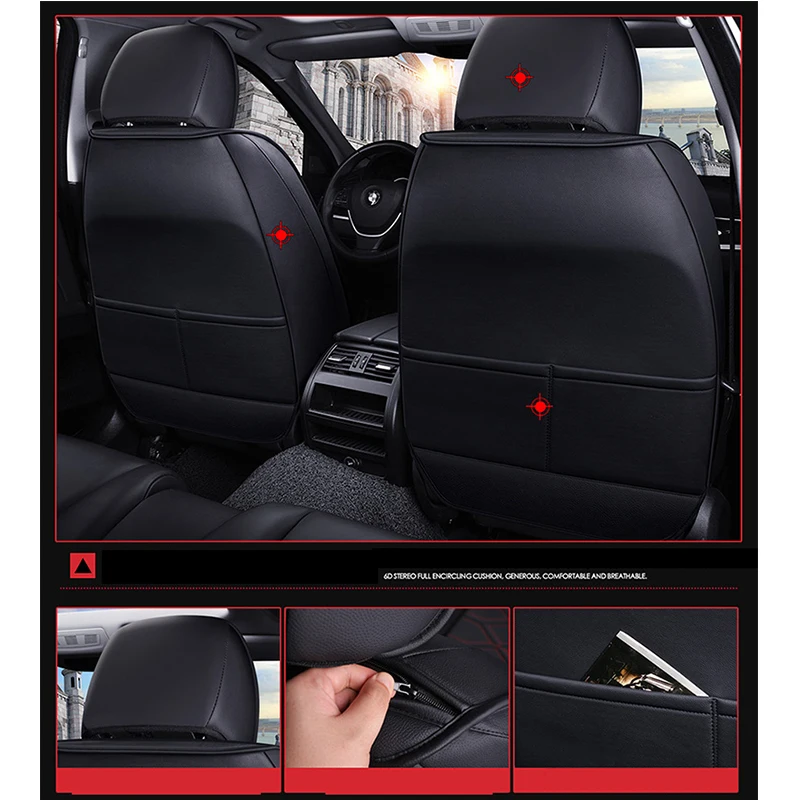  Ultra-Luxury Car Seat Protection Car Seat Cover Car Seat Cushions Auto Seat Cushion For Most Four-D
