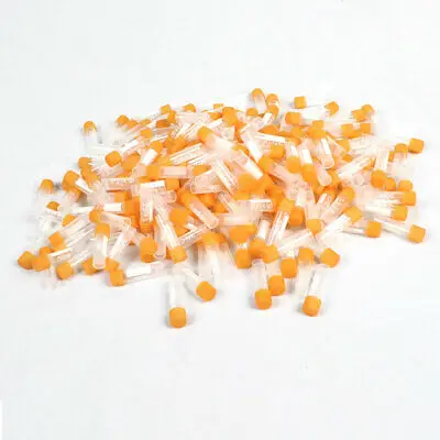 

500 Pcs Disposable Graduated Skirted Centrifuge Tubes 1.8ml w Cap