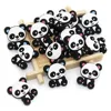 Cute-idea 5pcs Silicone Teether Beads Koala Elephant Animal Chewable Beads DIY Pacifier Chains Accessories BPA Free Baby Goods 6