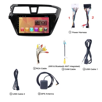 

Car Radio Multimedia Video Player Navigation GPS Android 9.0 for HYUNDAI I20(Left) 2015-2017