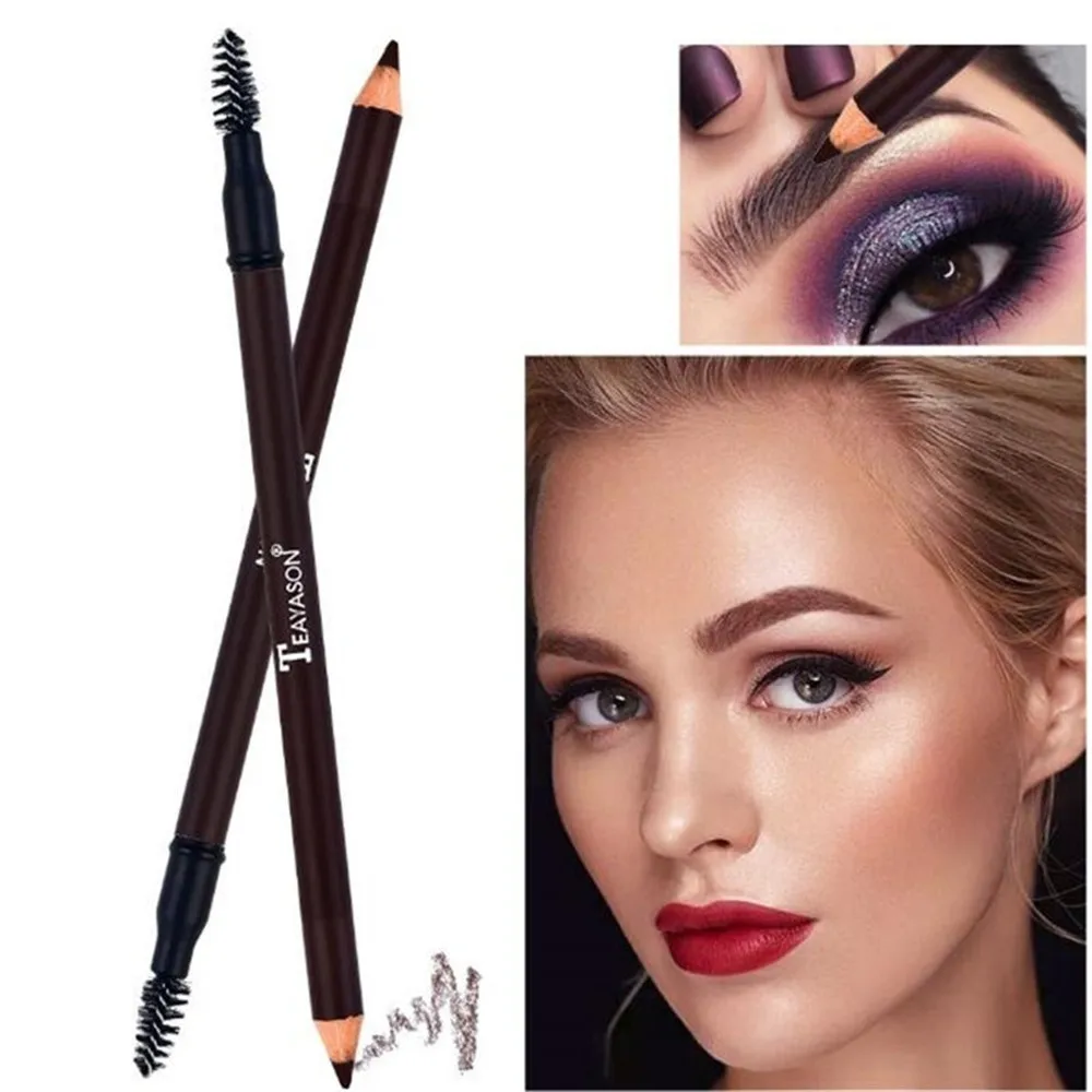 Карандаш для бровей Макияж глаз профессиональный Eye Brow Dye кремовый карандаш стойкий водостойкий коричневый оттенок краски хна брови