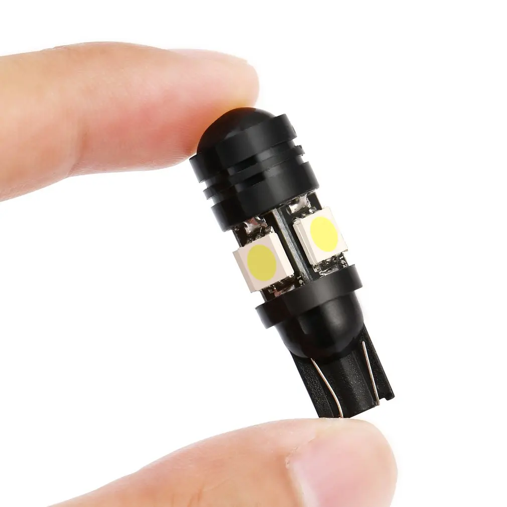 2pcs T10 LED W5W Car LED Fog Light Auto Lamp 12V with Projector Lens for Ford for Focus Interior Packing Car Styling