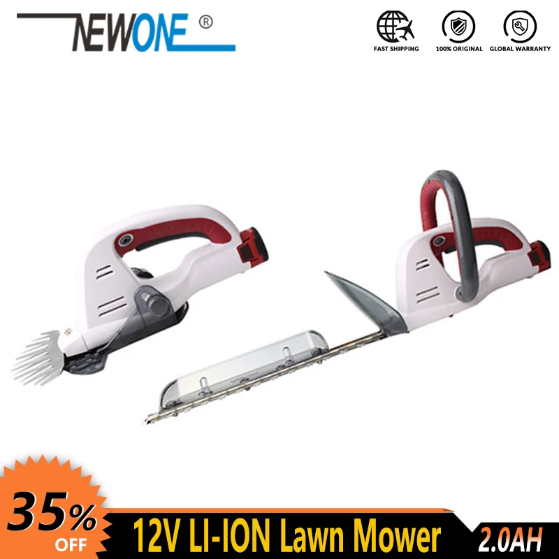 NEWONE 12V Беспроводная электрическая портативная трава для домашнего сада