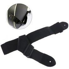 Универсальный Регулируемый гитарный ремень 68-124 см ремень для гитары из нейлона народная гитара деревянная гитара с концами из искусственной кожи