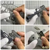 AJ0037 Mini Metal Etching saw for Building Model Cut Plate Separation 95x68mm 3
