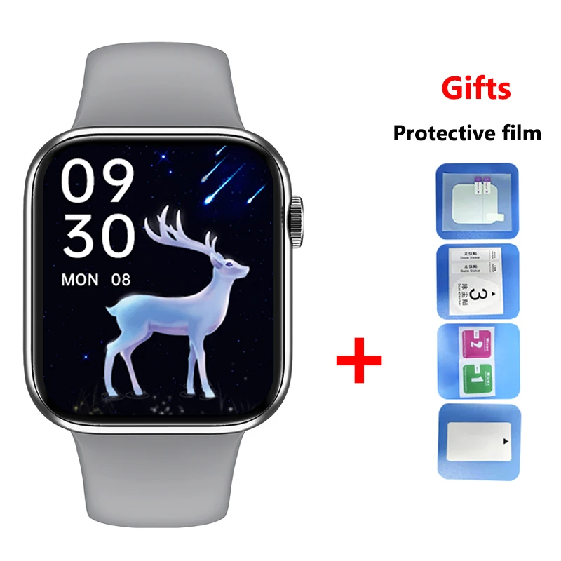 IWO Original HW56plus Smart Watch  Heart Rate Monitor Waterproof Bluetooth Call Smartwatch Alarm Clock pk HW22 IWO13 W56 W46 W37 