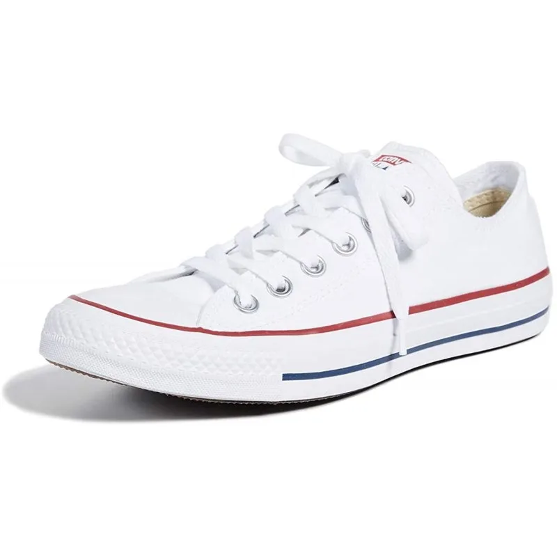 Converse Chuck Taylor All Star Ox, Vrouwen Schoenen, Wit (Optische Wit), 39  Eu|Platte damesschoenen| - AliExpress