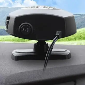 

Auto Car Electric Heater Heating Fan Window Screen Demister Defroster 12/24V Defroster Glass Defogging Defrost