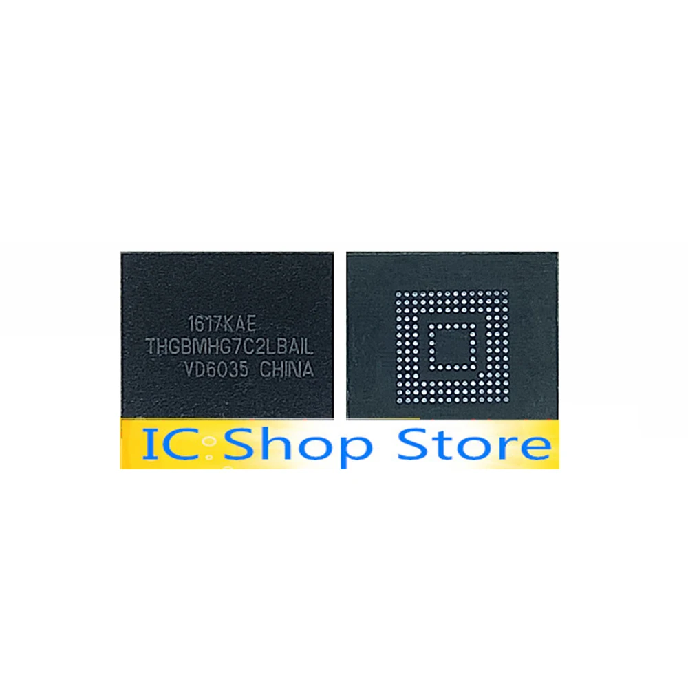 THGBMHG7C2LBAIL BGA153 EMMC 5 1 16 Гб новый оригинальный Оригинальный чип IC | Электронные