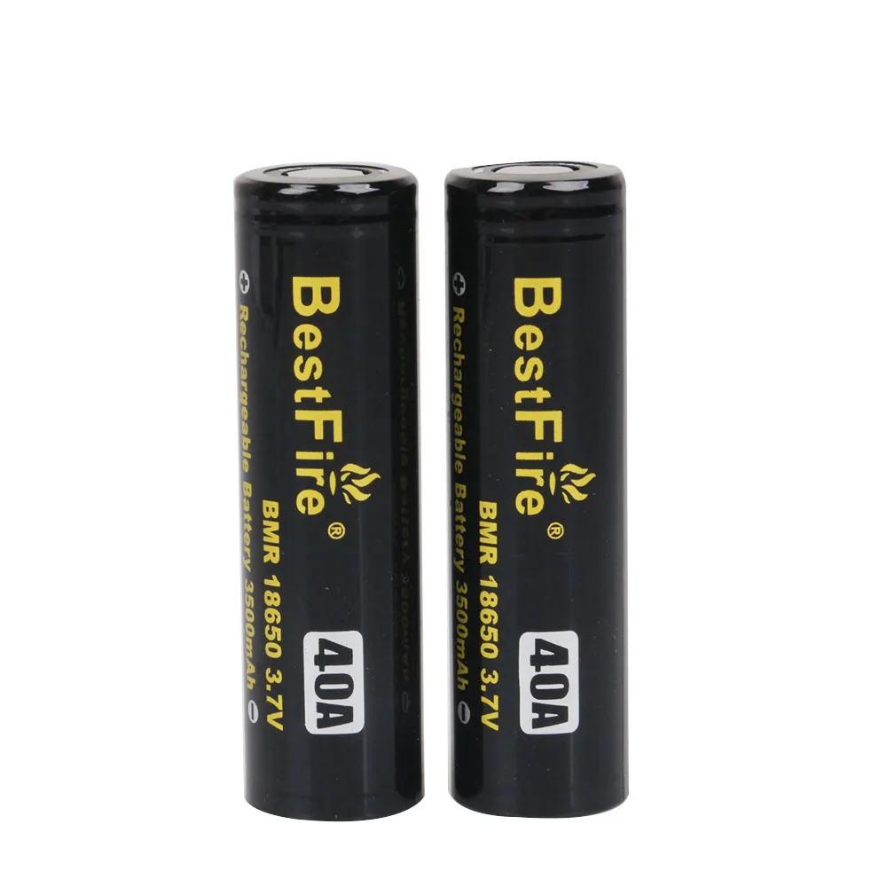

3.7V Vape 18650 Battery BestFire 40A 3500mAh 18650 Rechargeable Electronic Cigarette Battery Vaper Lithium Battery For Vape Mod