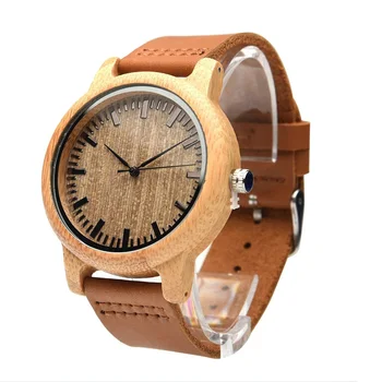 

Women's Watches Analog Handmade Natural Bamboo Wood Watches Men Fashion Minimalist Quartz Watch Watches