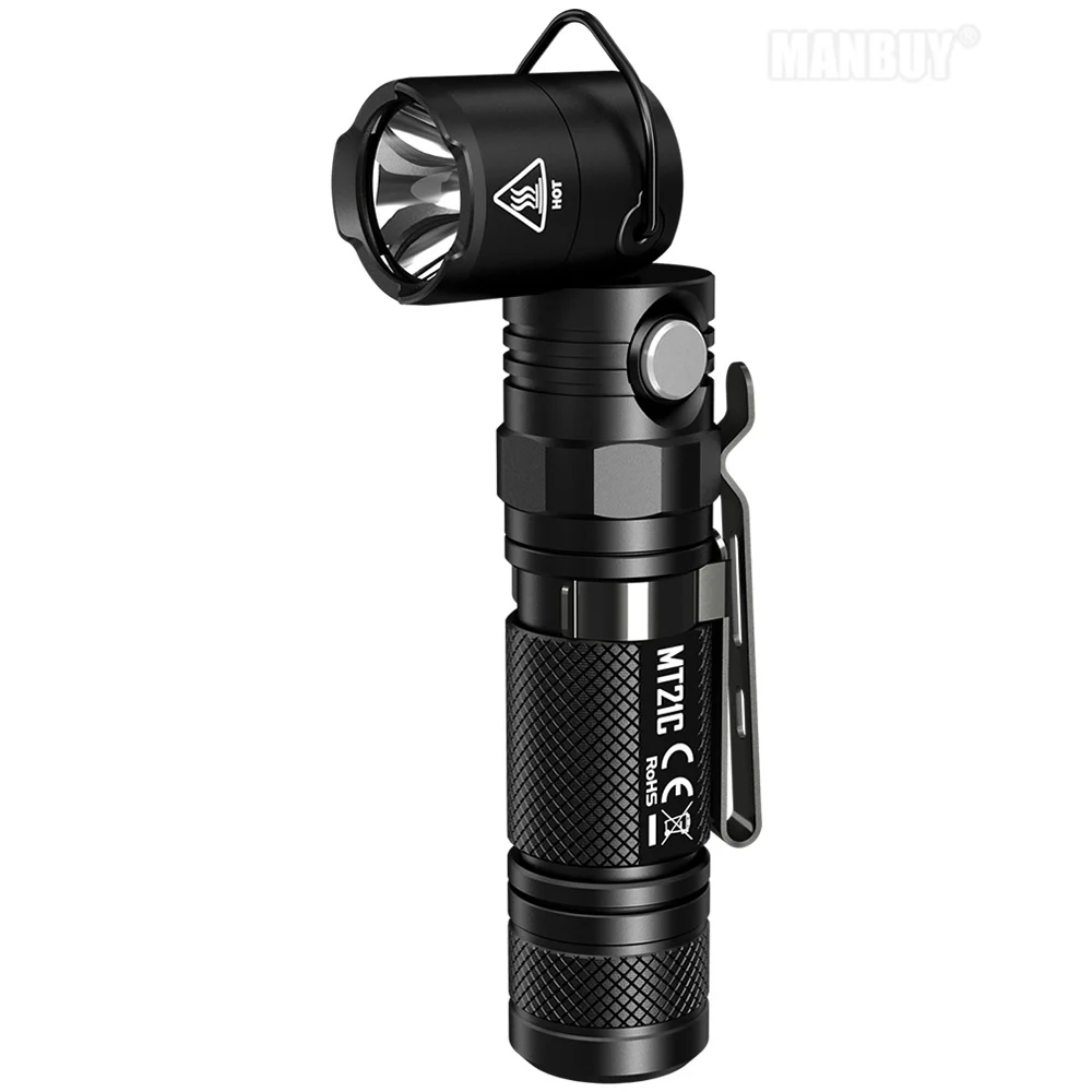 NITECORE MT21C Многофункциональный 90 градусов Регулируемый фонарик 1000LM портативный