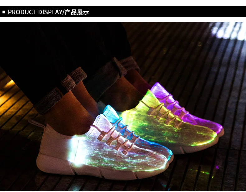 Размеры 25-47; обувь с подсветкой; Светящиеся кроссовки с зарядкой через USB; белые туфли для девочек и мальчиков; мужские и женские вечерние туфли; свадебные туфли