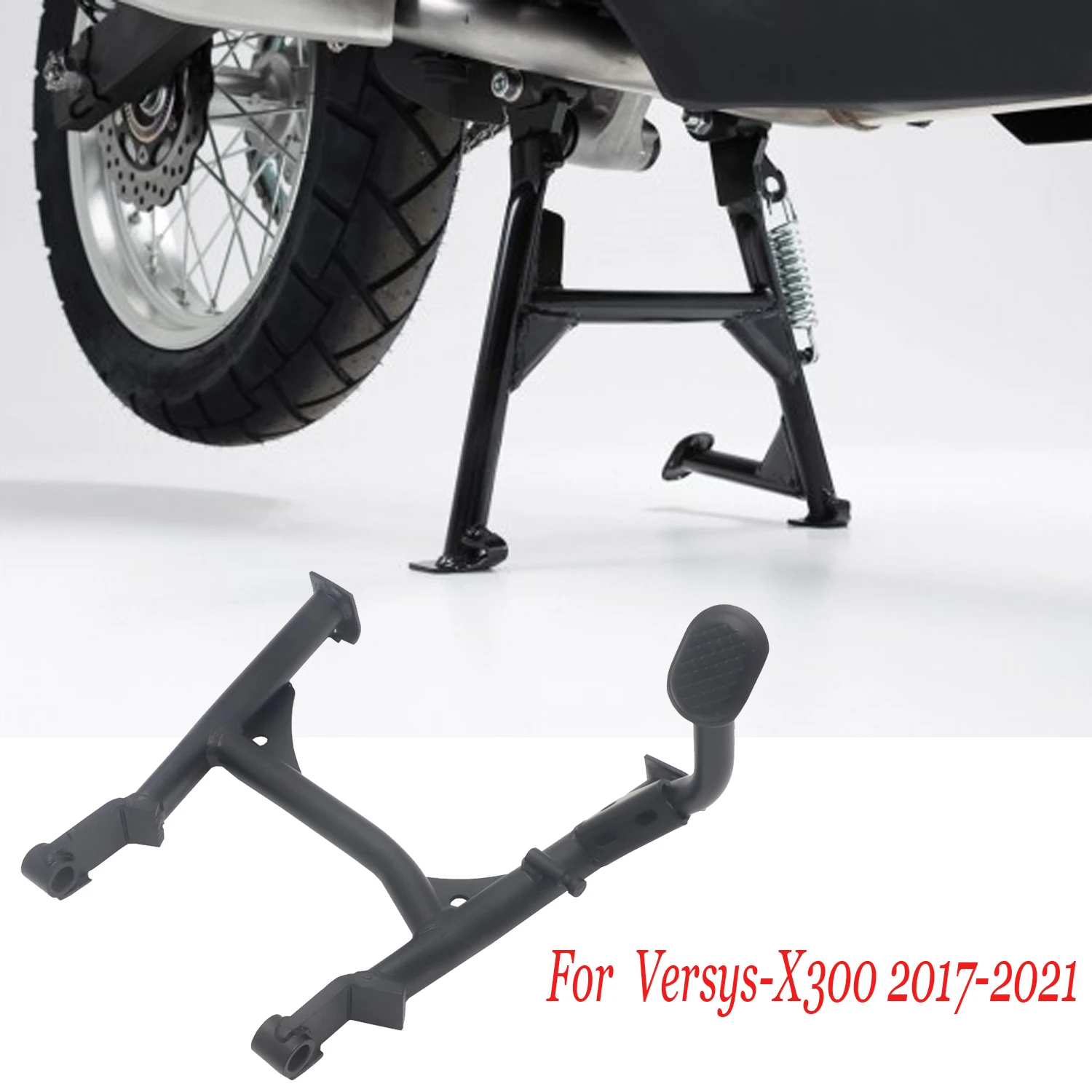 

Versys X-300 Black Centerstand Center Kickstand Foot Center Stand Support For Kawasaki Versys X300 Versys-X300 2017-2021 2020 19