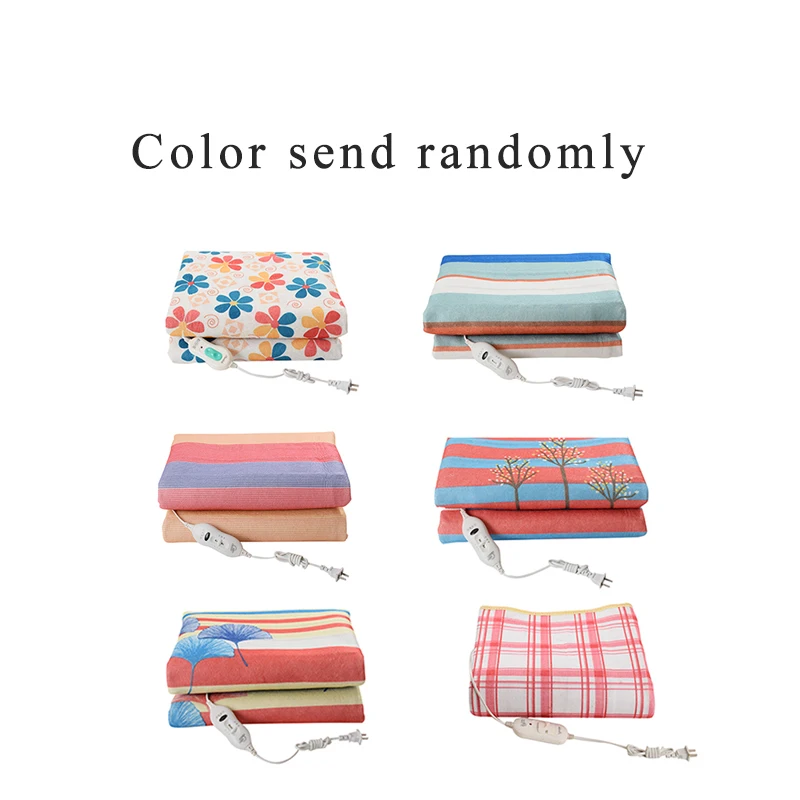 Color send randomly Подогреваемое одеяло водонепроницаемое электрическое одеяло Термостат Электрическое подогреваемое одеяло электрическое отопление автоматическая система безопасности Защита - Цвет: Color send randomly