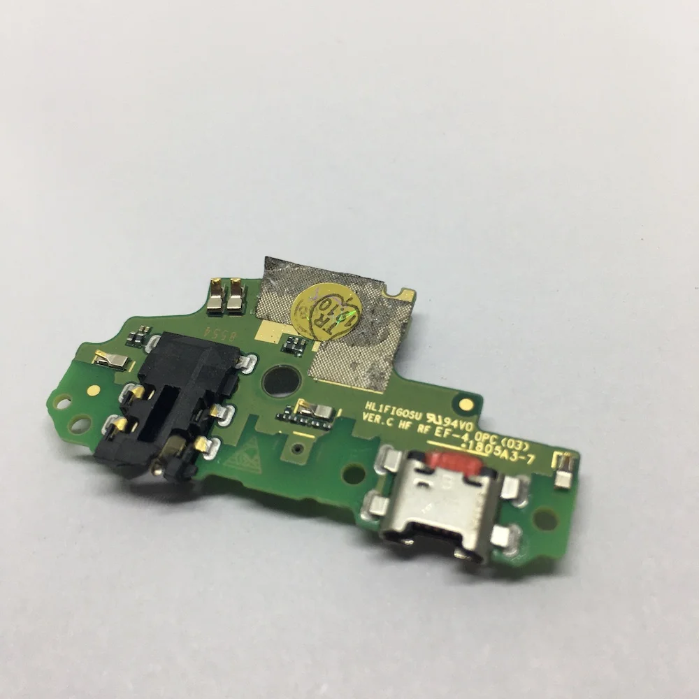 Usb порт для зарядки док-станция разъем Jack Разъем плата для зарядки гибкий кабель с компонентами для huawei honor 7 S/P smart