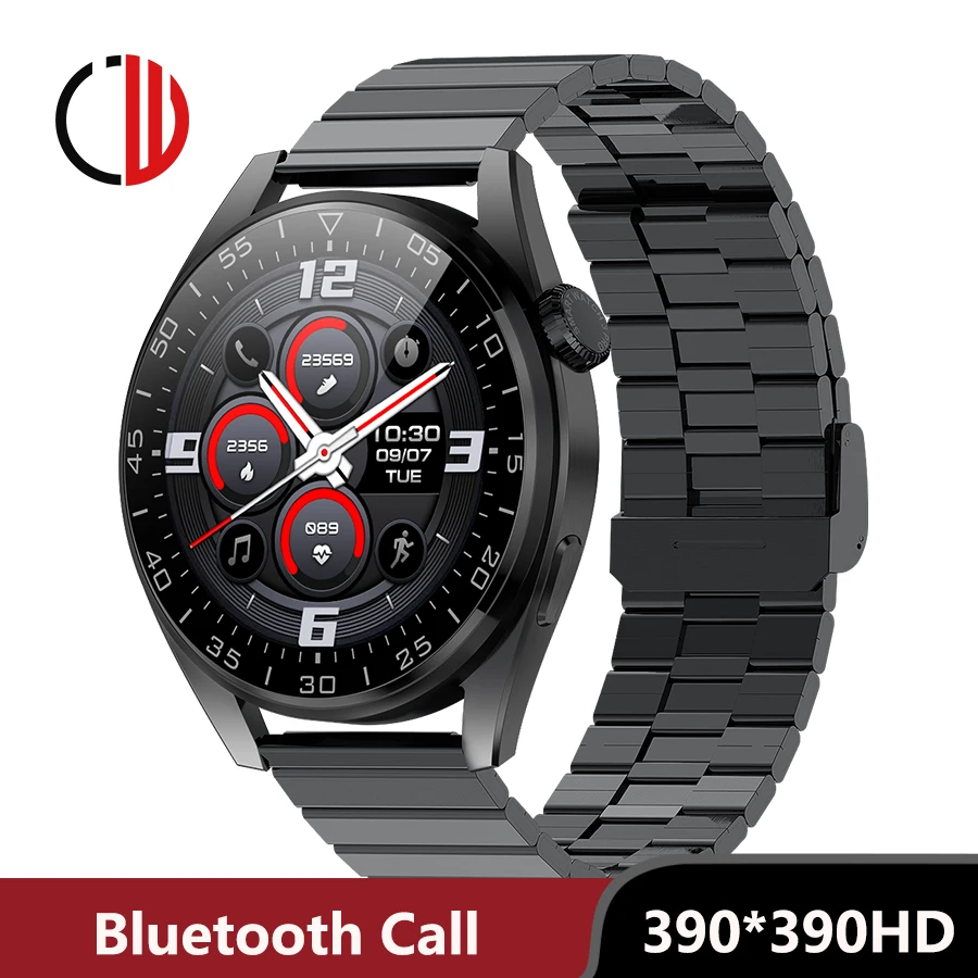 Смарт-часы CZJW JW3 PRO мужские водонепроницаемые с поддержкой Bluetooth | Электроника