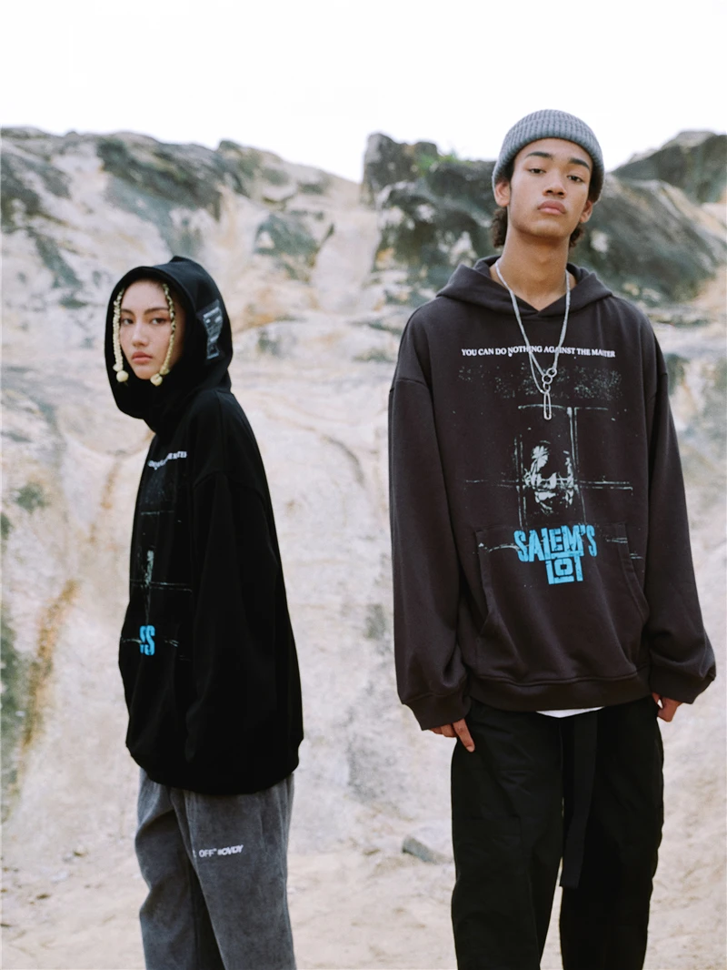 CoooColl 19FW SALEMS много очень хорошие хип хоп толстовки теплые зимние мужские Kanye west Толстовка Swag однотонный пуловер