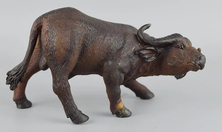 New Products Animal Model Africa Wild Forest Animal Picture Lion Bison Snow Deer Model Ornaments