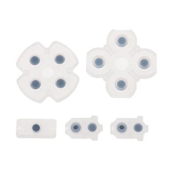 

Drop Ship For Playstation 4 PS4 Controller Conductive Silicone Rubber Pads for Dualshock 4 JDS JDM 030 D Pad Buttons