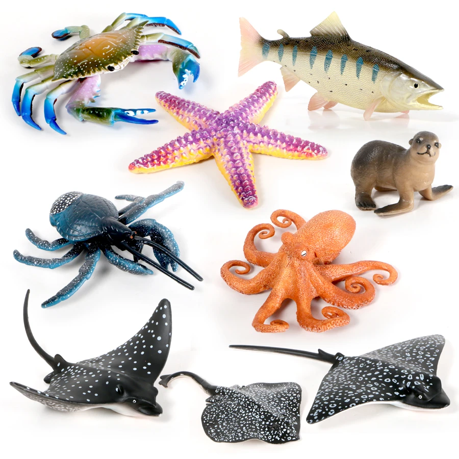 miniature sea animals