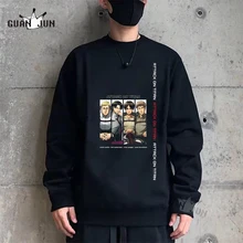 

Attack on Titan Hoodies Anime Cosplay Pullover Sweatshirts Casual Fashion Crewneck Sweatshirt Hoodie Tops