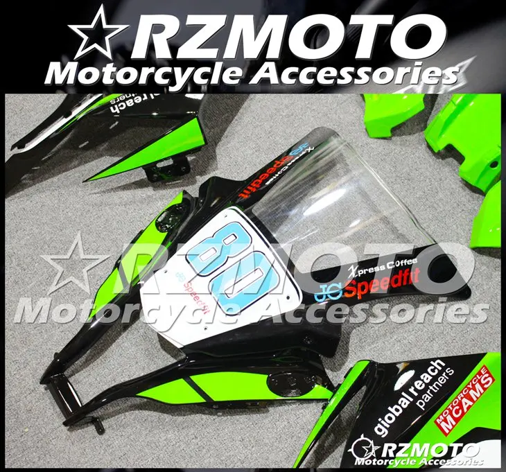 ABS мотоцикл обтекатель комплект для KAWASAKI ZX-10R 2011- год кузов литьевая форма Магазин № 2048