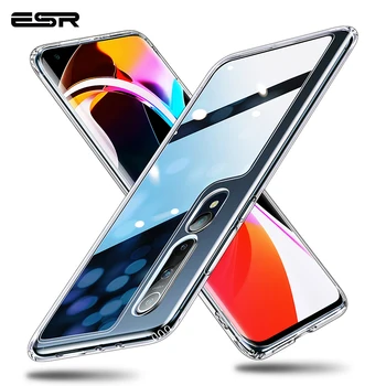 

Esr Tempered Glass Case For Xiaomi 10/10 Pro New Full Front Back Phone Cover Shockproof Crystal Hard Protective For Mi10 Case