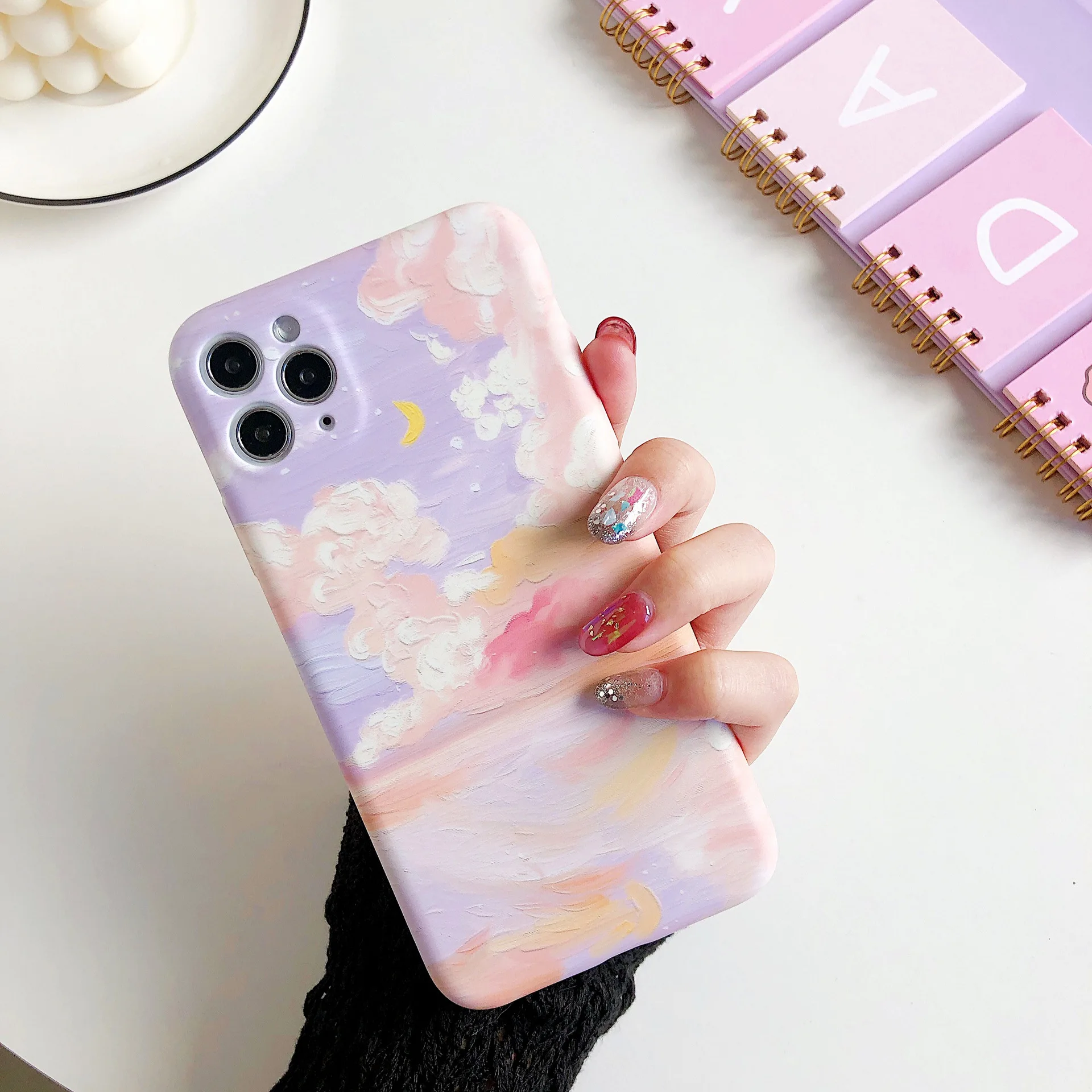 Oil Painting Phone Case Clouds Cases Mobile Phone Cases Covers