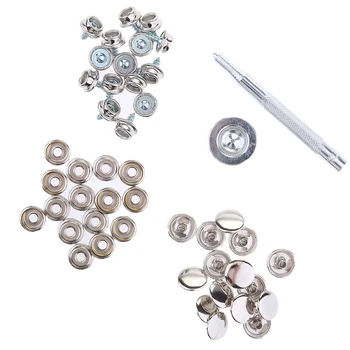 

Stainless Steel Boat Cover Canvas Fastener Repair Kit (47pcs)