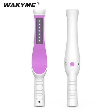 

WAKYME UV Light Sanitizer Wand 2W 254nm USB Rechargeable UVC Germicidal Lamp LED Ultraviolet Lamp Handhold Lamp Disinfection