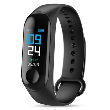 

Fitness tracker Smart Bracelet Blood Pressure Heart Rate Monitor Waterproof Smart band M3 Wristbands PK Band 3 Smartband