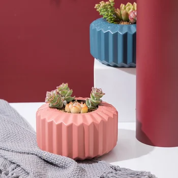 

1PC Imitation Ceramic Vase Flowerbasket Home Decoration