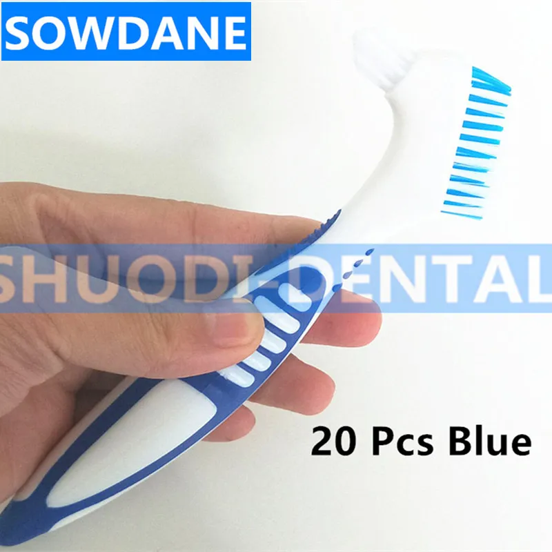 Специальная щетка Tooothbrush чистящая мягкая многослойная щетина Двойные головки