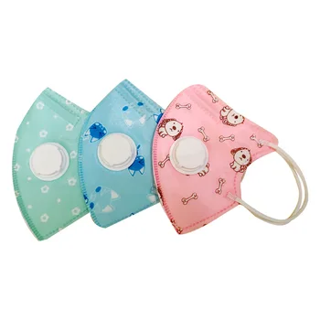 

Free shipping Children Meltblown Anti-pollution PM2.5 Haze Face Mask Boys Girls Breath Valve Filter Carbon