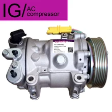 7C16 AC компрессор для peugeot 407 Citroen C5 6453WY 9656572680 6453RG 9648238480 6453RA 9660555380