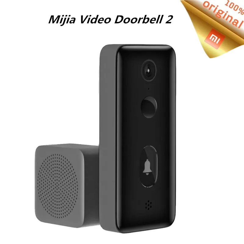 Умный дверной звонок Xiaomi Mijia 2 139 ° HD AI распознавание лица инфракрасное ночное